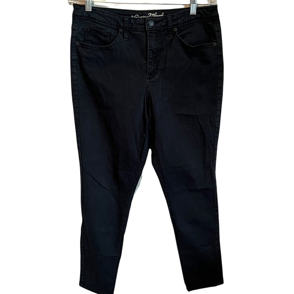 Universal Thread Denim - Universal‎ Thread Short Faded Black High Rose Skinny Jeans